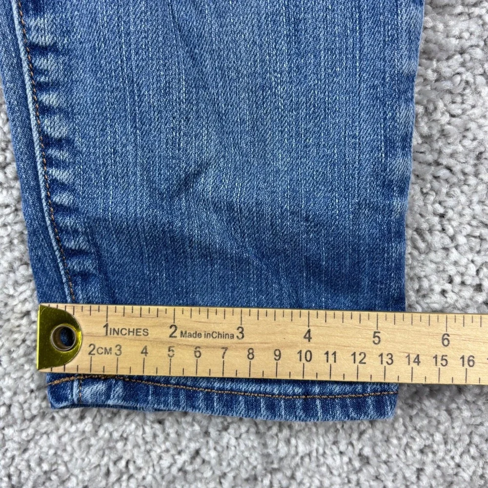 Gap 1969 Always Skinny Jeans Womens 29(Measure‎ 30) Blue Low Rise Studded